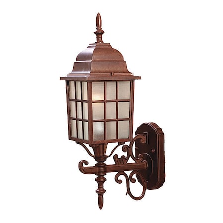 Acclaim Lighting Wall Light, Burled Walnut, 1-Light 5301BW