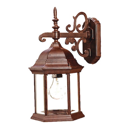 Acclaim Lighting Wall Light, Burled Walnut, 1-Light 5184BW