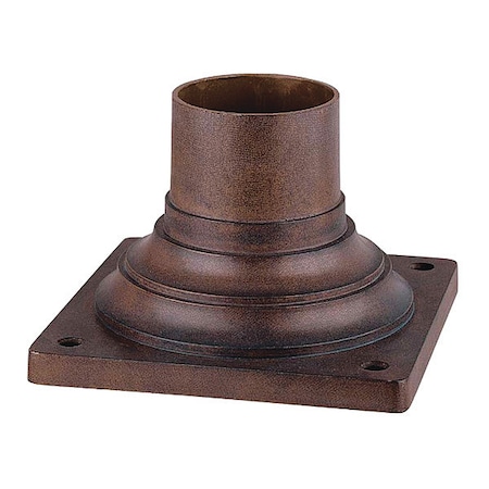 Acclaim Lighting Pier Mount Adapter, Burled Walnut 5999BW