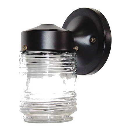 Acclaim Lighting Wall Light, Matte Black, 1-Light 100BK