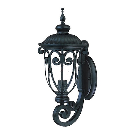 Acclaim Lighting Wall Light, Matte Black, 1-Light 2101BK