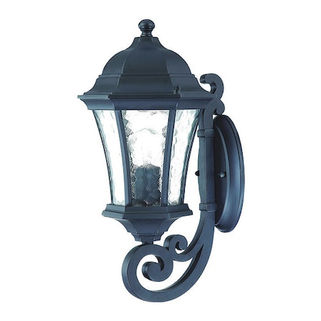 Acclaim Lighting Wall Light, Matte Black, 1-Light 3601BK