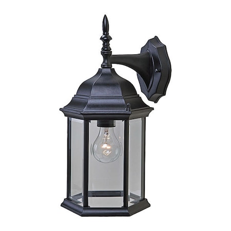 Acclaim Lighting Wall Light, Matte Black, 1-Light 5181BK