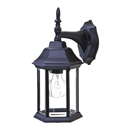 Acclaim Lighting Wall Light, Matte Black, 1-Light 5182BK