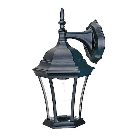 Acclaim Lighting Wall Light, Matte Black, 1-Light 5022BK
