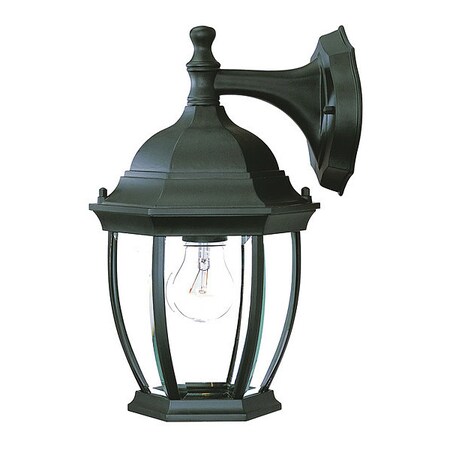 Acclaim Lighting Wall Light, Matte Black, 1-Light 5035BK