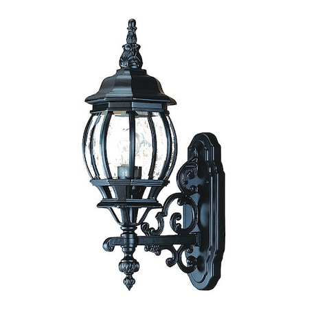 Acclaim Lighting Wall Light, Matte Black, 1-Light 5150BK
