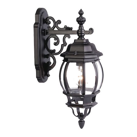 Acclaim Lighting Wall Light, Matte Black, 1-Light 5155BK