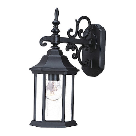 Acclaim Lighting Wall Light, Matte Black, 1-Light 5183BK