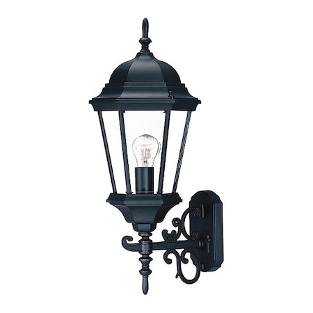 Acclaim Lighting Wall Light, Matte Black, 1-Light 5203BK