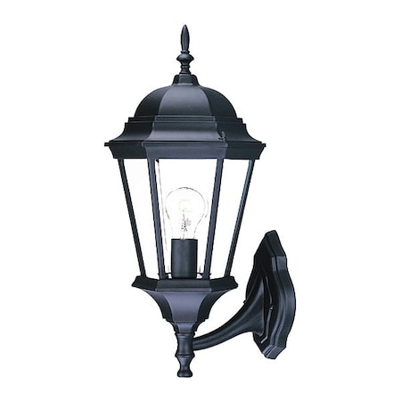 Acclaim Lighting Wall Light, Matte Black, 1-Light 5250BK