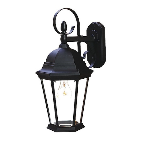Acclaim Lighting Wall Light, Matte Black, 1-Light 5412BK