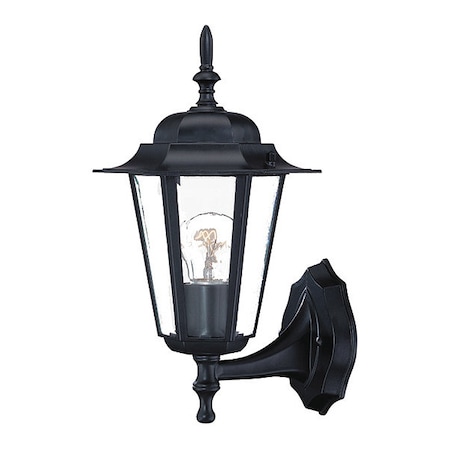 Acclaim Lighting Wall Light, Matte Black, 1-Light 6101BK