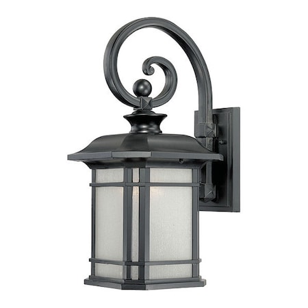 Acclaim Lighting Wall Light, Matte Black, 1-Light 8112BK