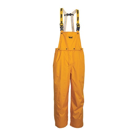 Viking Journeyman Bib Pant, 420D, Yellow, 4XL, 420 Denier Nylon with PVC Backing, Yellow, 4XL 3300P-XXXXL