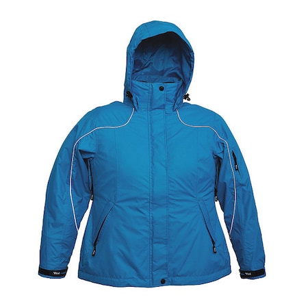 Viking Jacket, Polyester/PU shell, Zipper, Hook-and-Loop, Pacific, Blue, M 880PB-M