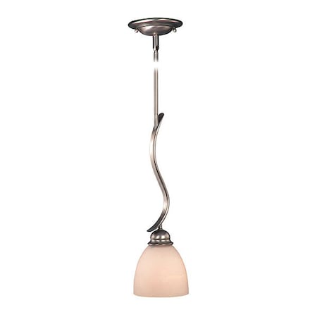 Vaxcel Avalon 6in Mini Pendant Nickel AL-PDD060BN
