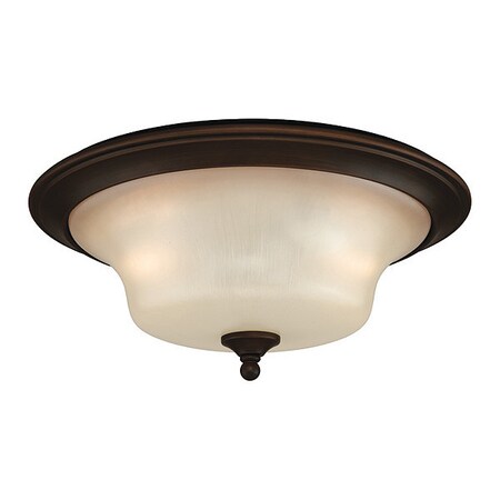 Vaxcel Sonora 14in Flush Mount Bronze C0017