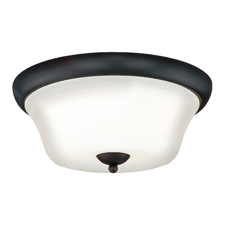 Vaxcel Poirot 14-1/2in Flush Mount New Bronze C0064