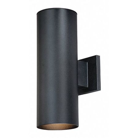VAXCEL Chiasso 5in Outdoor Light Black CO-OWB052TB