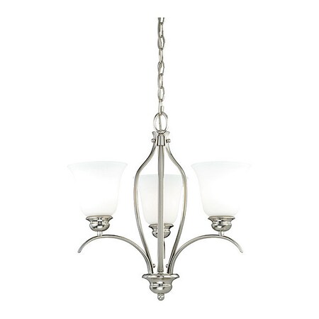 Vaxcel Darby 3L Mini Chandelier Satin Nickel H0090