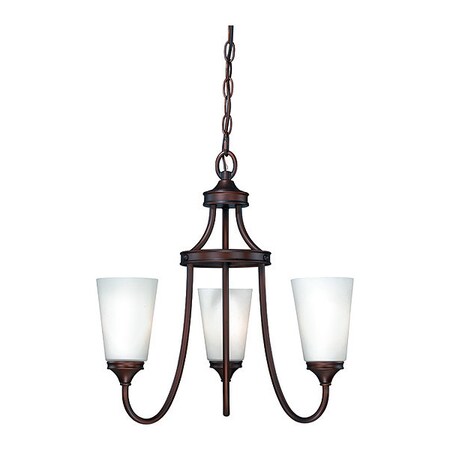 Vaxcel Lorimer 3L Mini Chandelier Bronze H0051
