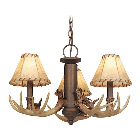 Vaxcel Lodge 3L Light Kit (Dual Mount) Patina LK33053WP