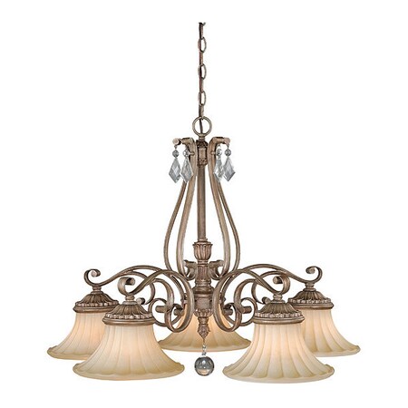 Vaxcel Avenant 5L Kitchen Chandelier Bronze H0141