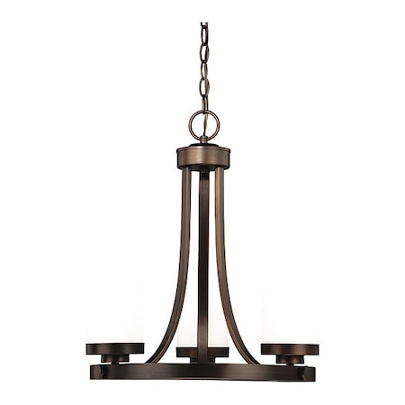 Vaxcel Sorin 3L Mini Chandelier Bronze H0166