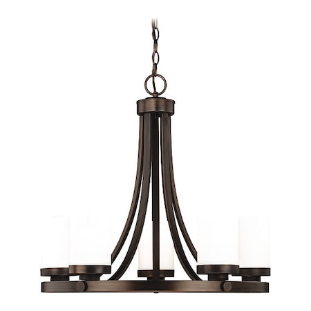 Vaxcel Sorin 5L Chandelier Bronze H0167