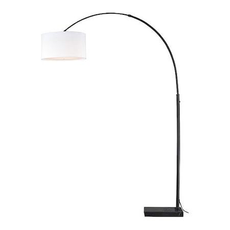 Vaxcel Luna LED Arc Lamp Bronze L0003