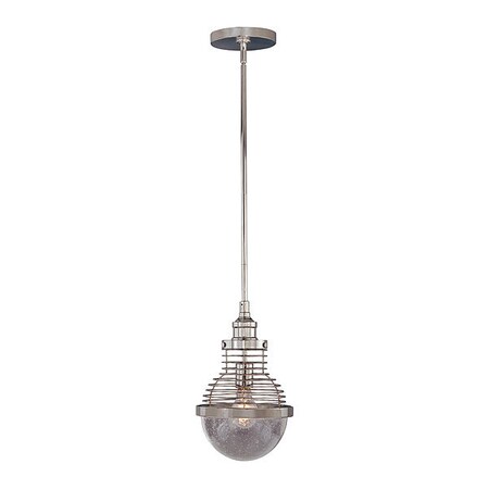 Vaxcel Mini Pendant 8in Nickel P0078