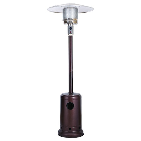 Bond Manufacturing Bronze Patio Heater, 20 lb. Tank Cap. 52156