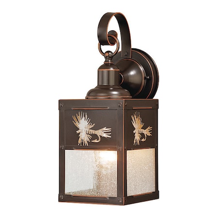 Vaxcel Mayfly 5in Outdoor Light Bronze T0116