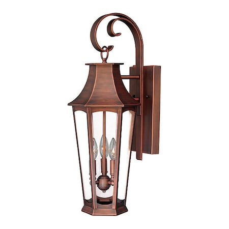 Vaxcel Preston 10in Outdoor Light Copper T0120