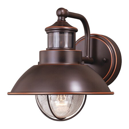 VAXCEL Harwich Dualux 8in Outdoor Light Bronze T0252