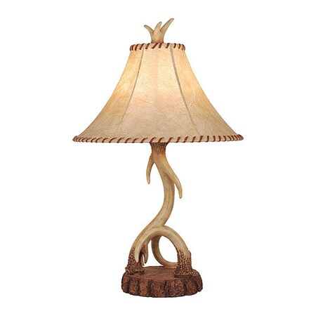 Vaxcel Lodge 16in Table Lamp Noachian Stone TB33066NS