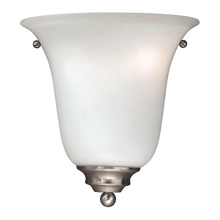 Vaxcel Hartford 9in Sconce Satin Nickel W0164