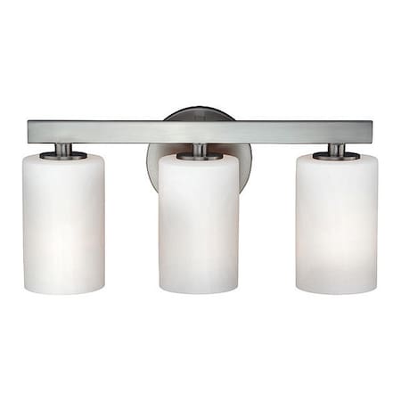 Vaxcel Glendale 3L Vanity Satin Nickel W0122