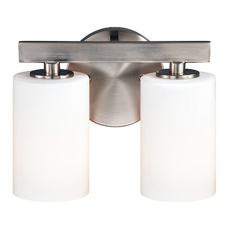 Vaxcel Glendale 2L Vanity Satin Nickel W0227