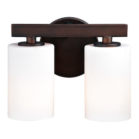 Vaxcel Glendale 2L Vanity Sienna Bronze W0228