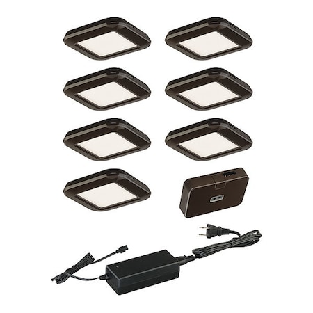 Vaxcel Puck Light 7-pack Bronze X0034