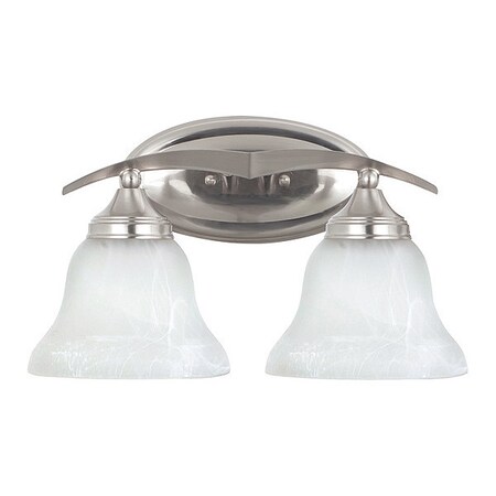 Sea Gull Two Light Wall/Bath, Brushed Nickel 44175-962