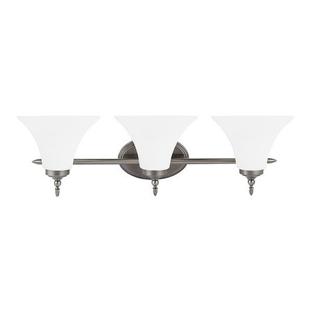Sea Gull Three Light Wall/Bath, Antique Brushed, Collection: Montreal 41182-965