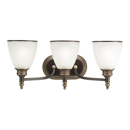 Sea Gull Three Light Wall/Bath, Estate Bronze 44351EN-708