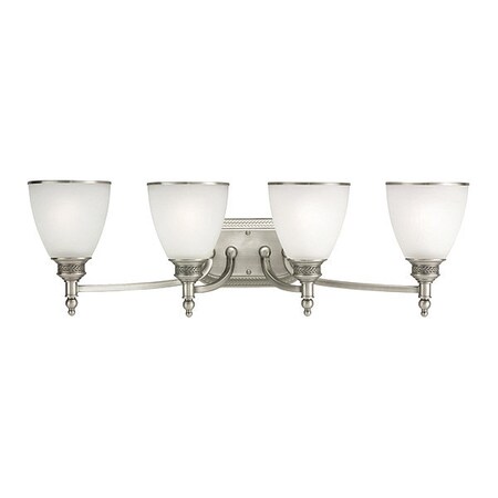 Sea Gull Four Light Wall/Bath, Antique Brushed N 44352EN-965