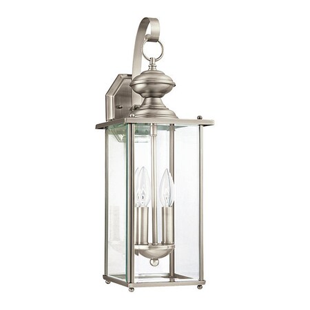 Sea Gull Two Light Outdoor Wall Lantern, Antique B 8468EN-965