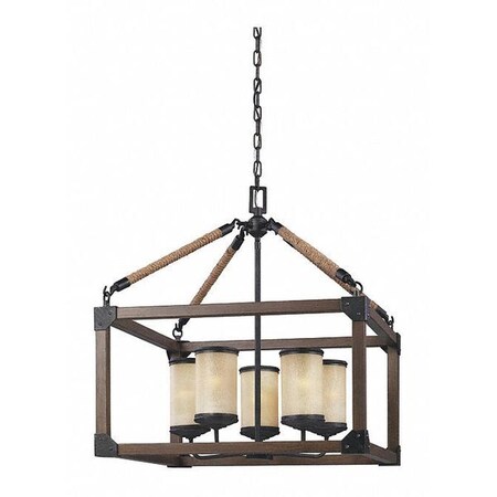 Sea Gull Five Light Chandelier, Stardust 3113305EN-846