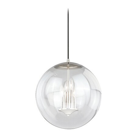 Vaxcel Pendant 630 Series 15-3/4in Nickel P0124