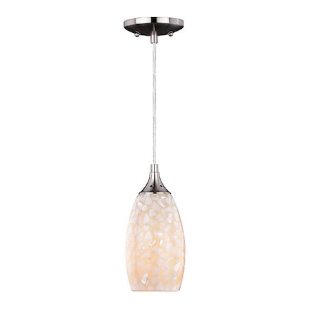 Vaxcel Milano Mini Pendant with Shells Nickel P0170